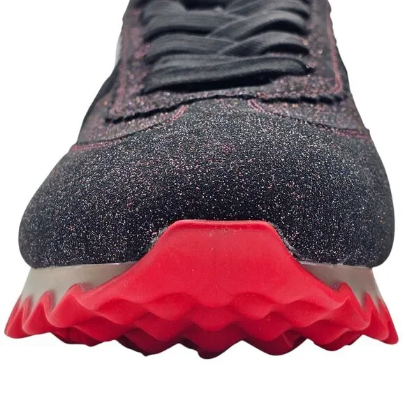 Christian Louboutin Loubishark Glitter Iridescent Sneakers - EU 42.5 / US 9.5